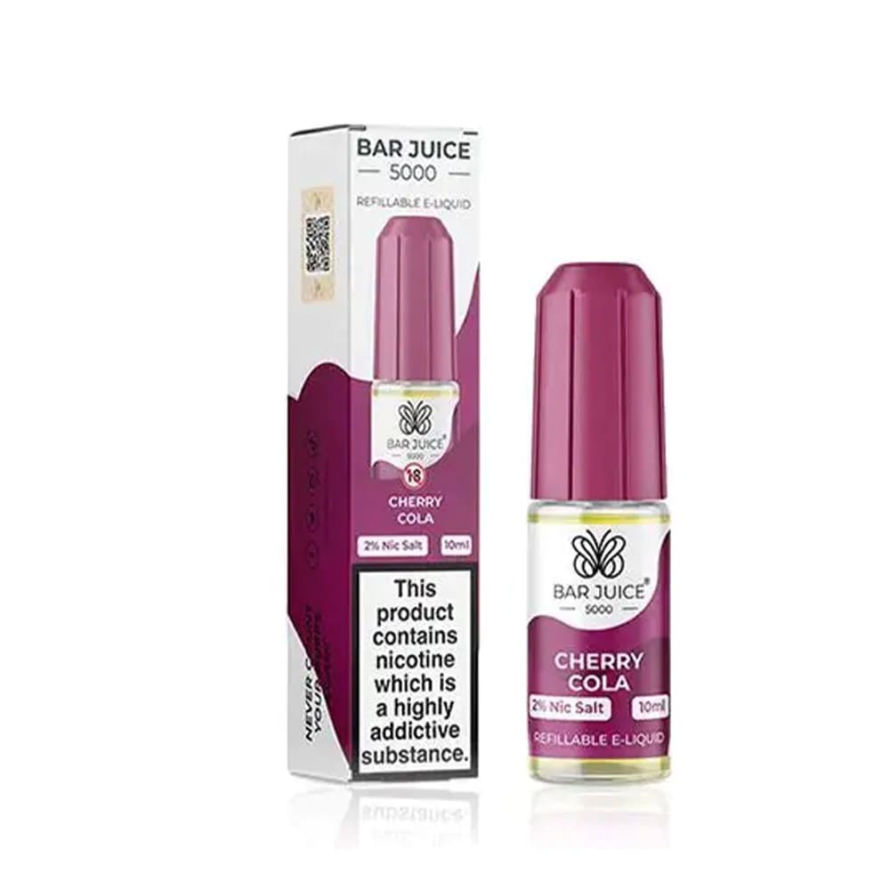 Cherry Cola Bar Juice 5000 10ml Nic Salt E liquid