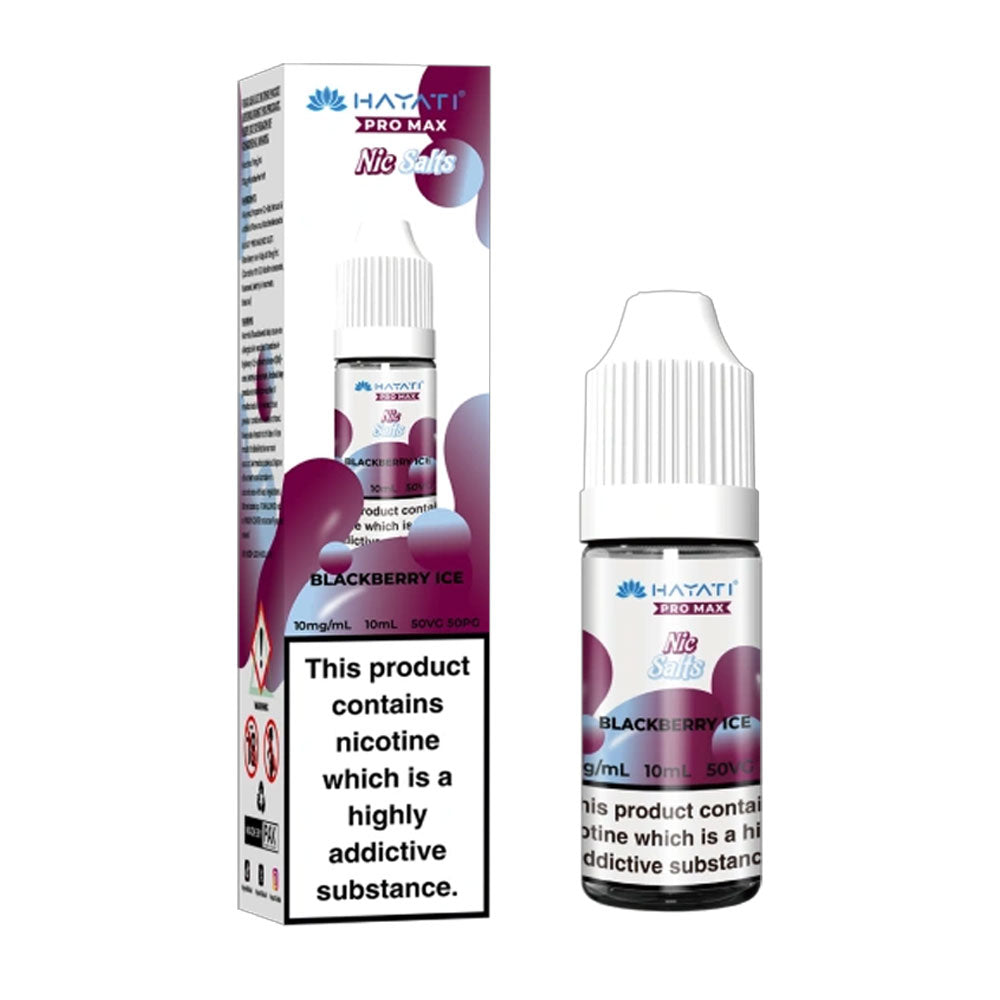 Blackberry Ice Hayati Pro Max 10ml Nic Salt E Liquid