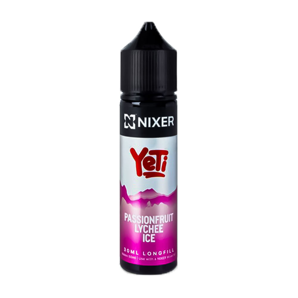 Passionfruit & Lychee Ice Nixer x Yeti 60ml Longfill Concentrate Eliquid