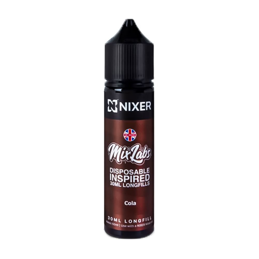 Cola Nixer x Mix Labs 60ml Longfill Concentrate Eliquid