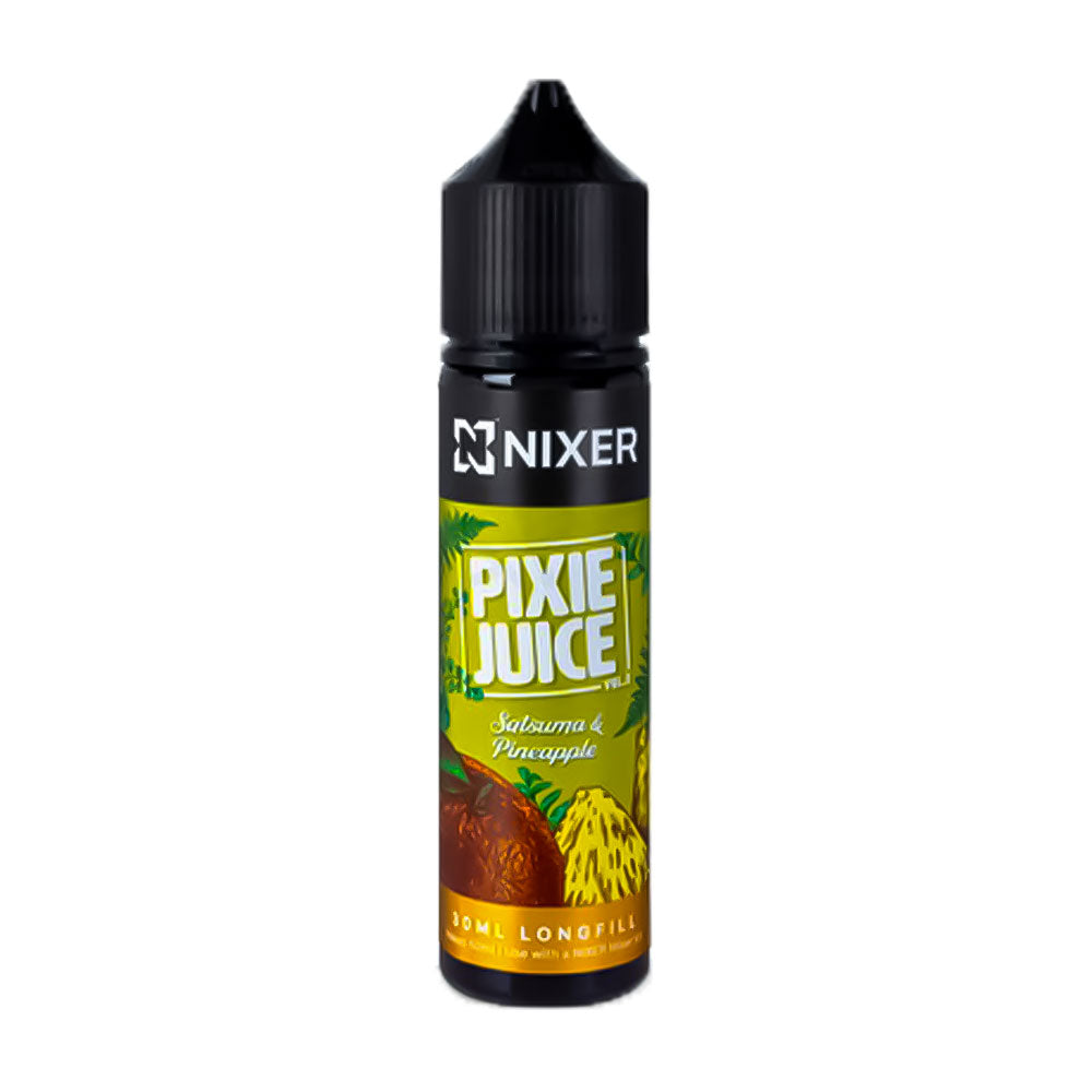 Satsuma & Pineapple Nixer x Pixie Juice 60ml Longfill Concentrate Eliquid