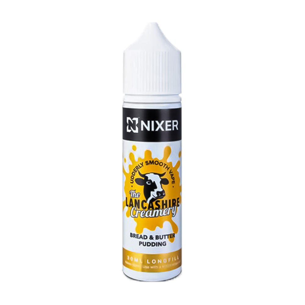 Bread & Butter Pudding Nixer x The Lancashire Creamery 60ml Longfill Concentrate Eliquid