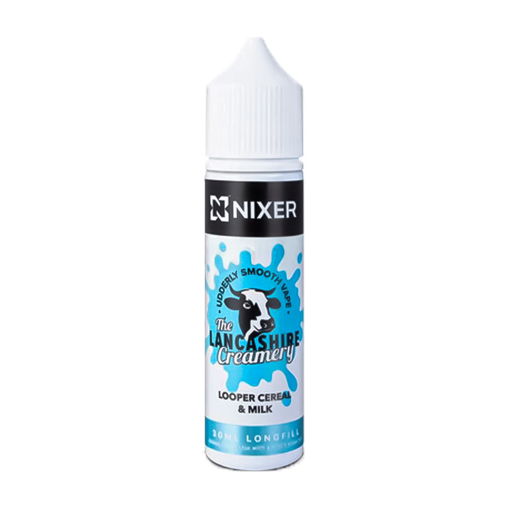 Looper Cereal & Milk Nixer x The Lancashire Creamery 60ml Longfill Concentrate Eliquid