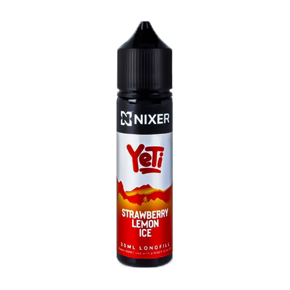 Strawberry Lemon Ice Nixer x Yeti 60ml Longfill Concentrate Eliquid