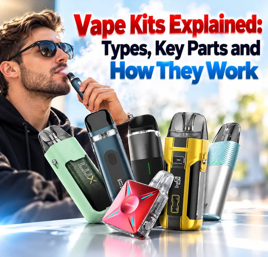 Vape Kits Explained: Types, Key Parts and How They Work