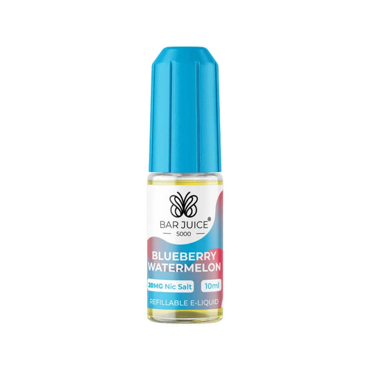 Blueberry Watermelon Bar Juice 5000 10ml Nic Salt E liquid