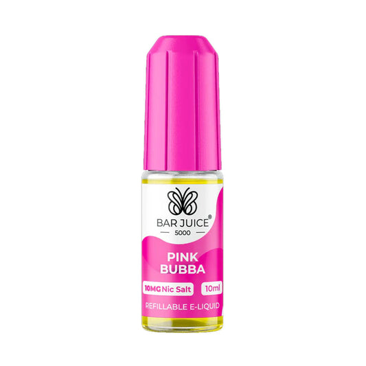 Pink Bubba Bar Juice 5000 10ml Nic Salt E liquid