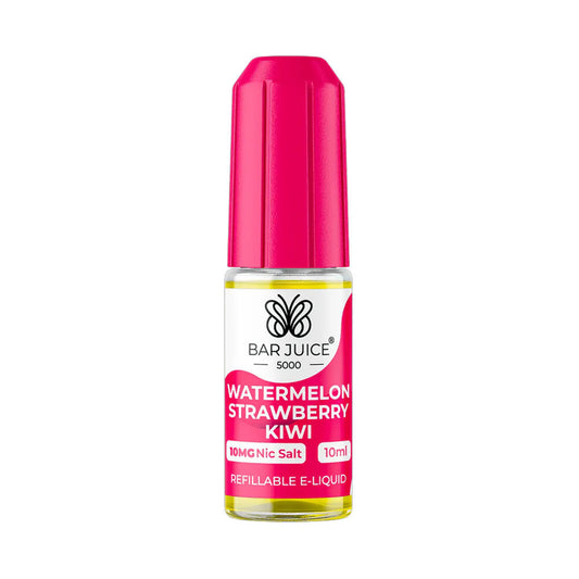 Watermelon Strawberry Kiwi Bar Juice 5000 10ml Nic Salt E liquid