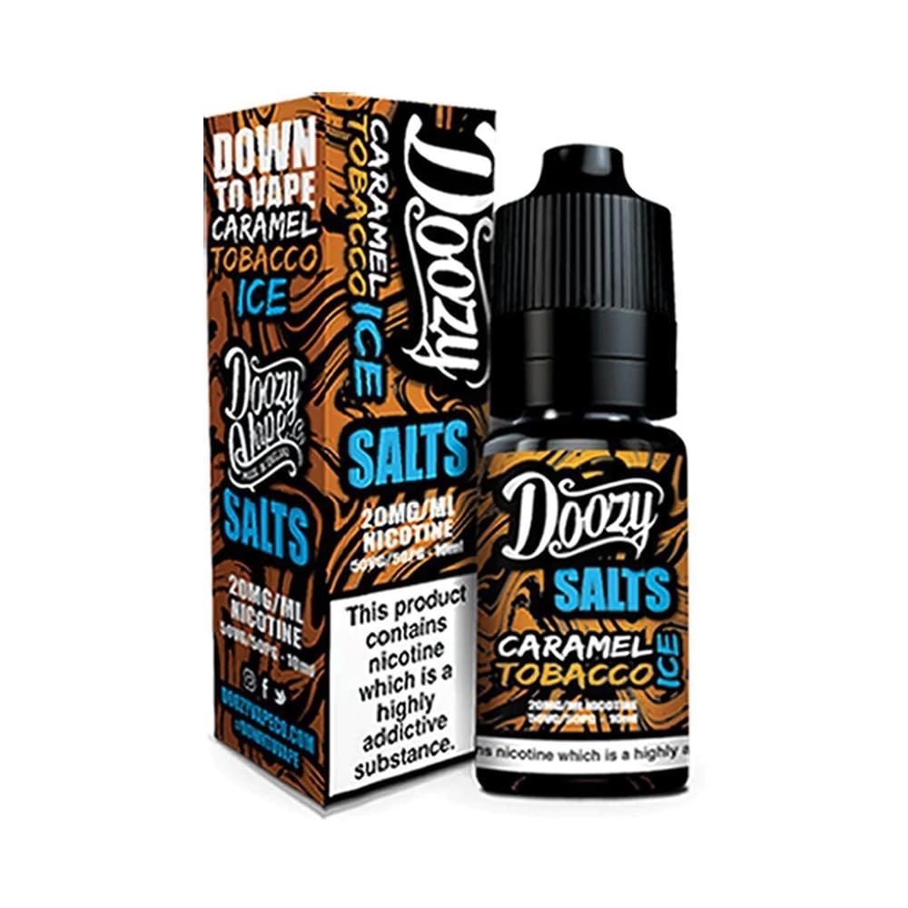 Caramel Tobacco Ice Doozy Vape Co 10ml Nic Salt E Liquid