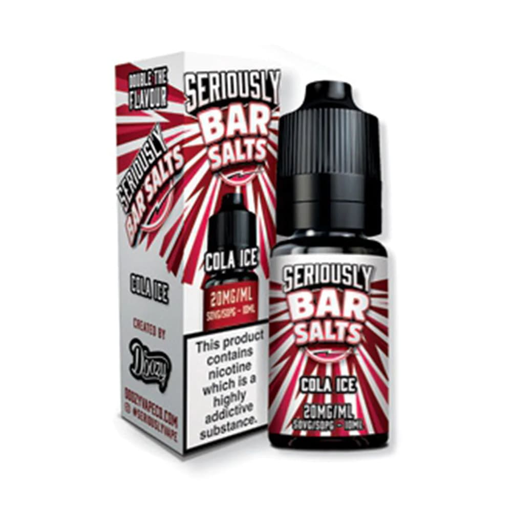 Cola Ice Doozy Vape Seriously Bar 10ml Nic Salt E Liquid