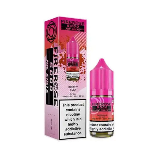 Cherry Cola Firerose 5000 10ml Nic Salt E Liquid