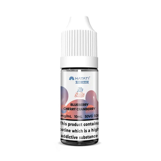 Blueberry Cherry Cranberry Hayati Pro Max 10ml Nic Salt E Liquid