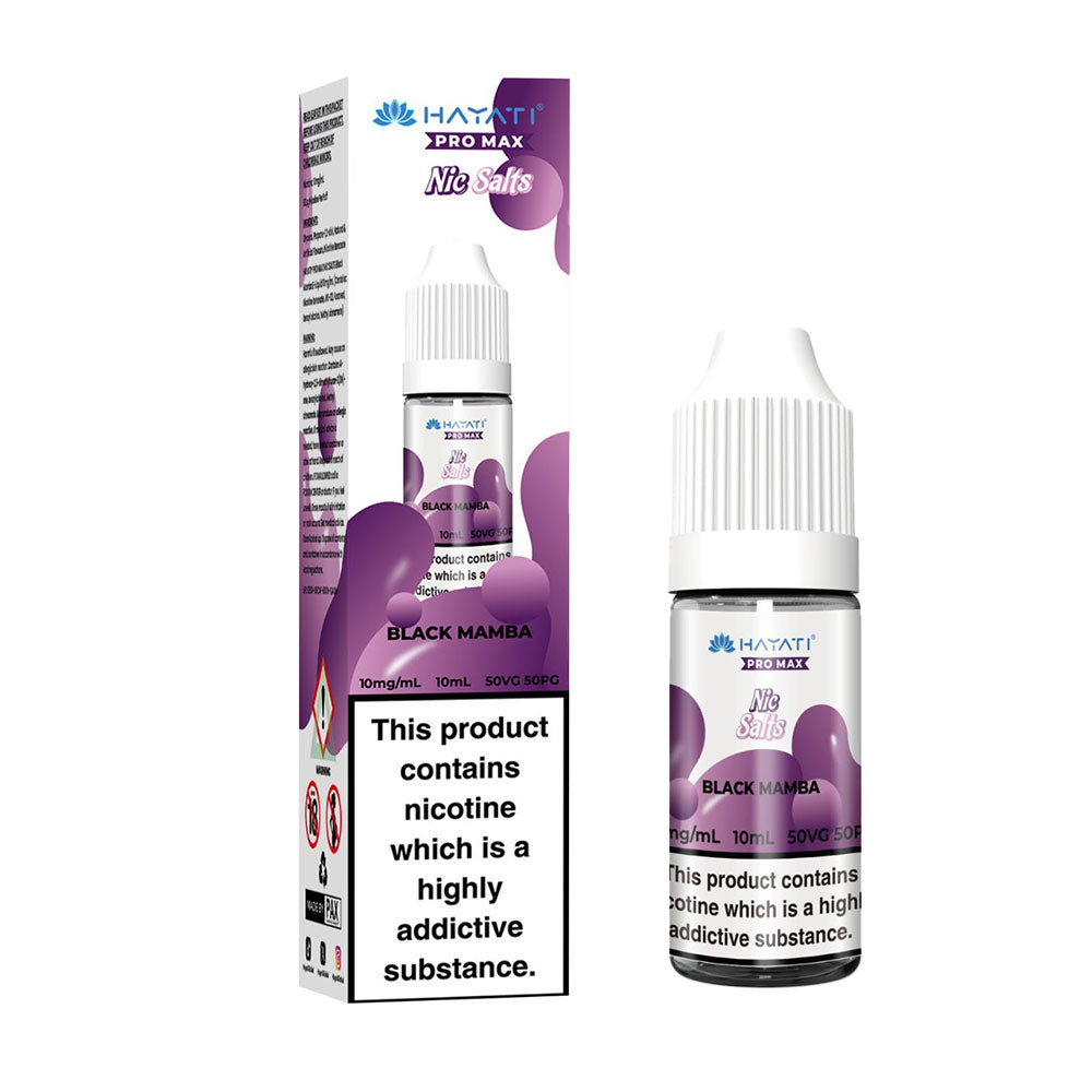 Black Mamba Hayati Pro Max 10ml Nic Salt E Liquid