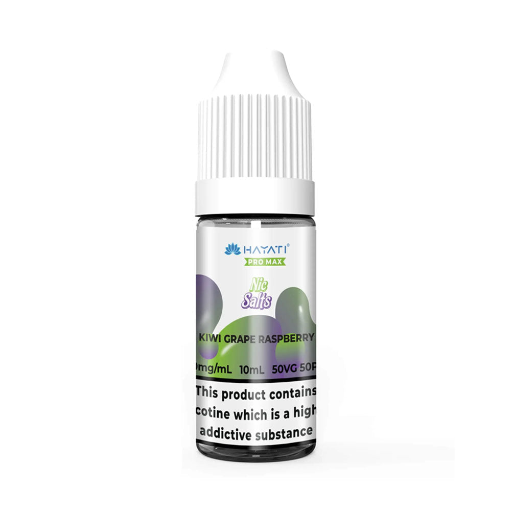 Kiwi Grape Raspberry Hayati Pro Max 10ml Nic Salt E Liquid