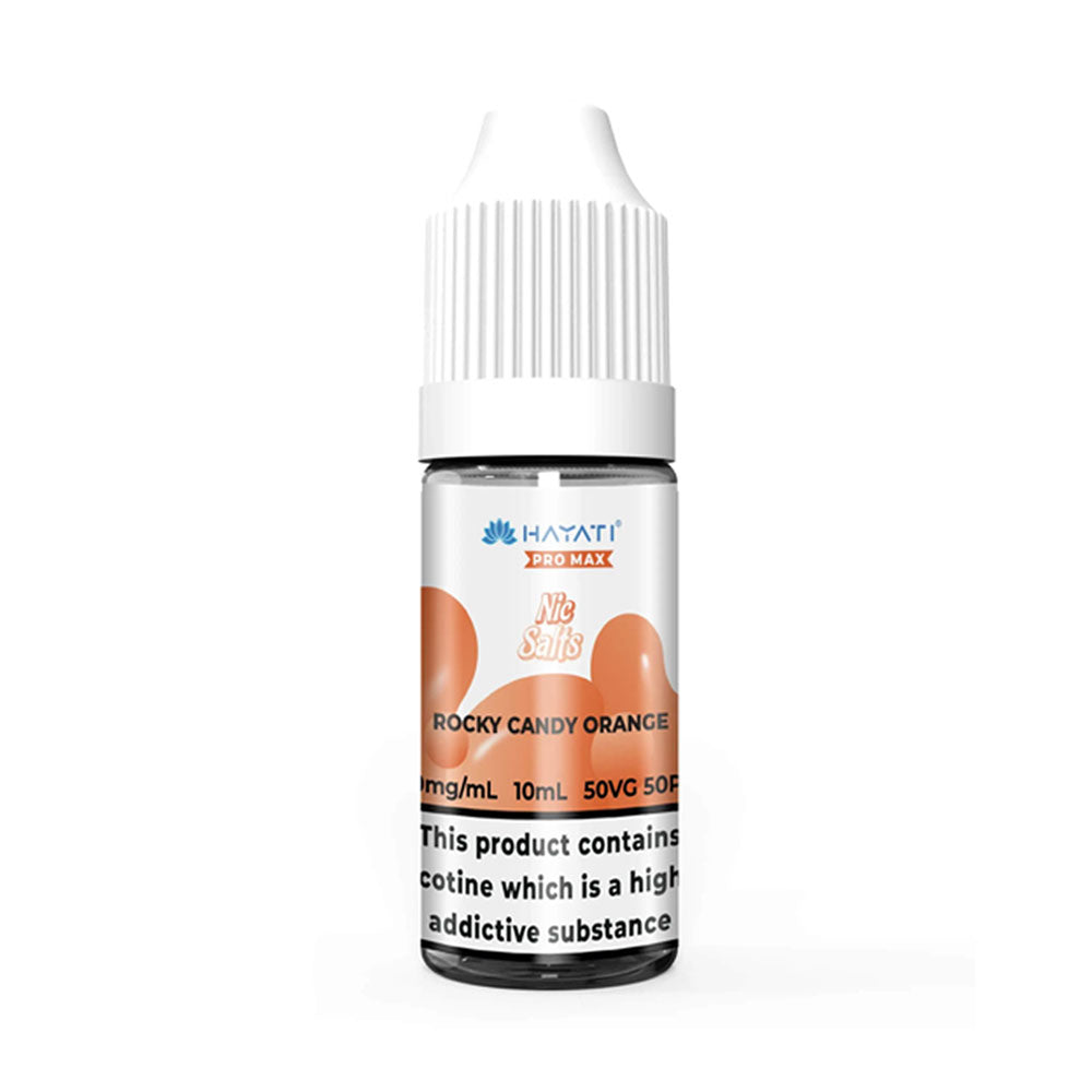Rocky Candy Orange Hayati Pro Max 10ml Nic Salt E Liquid