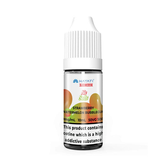 Strawberry Watermelon Bubblegum Hayati Pro Max 10ml Nic Salt E Liquid