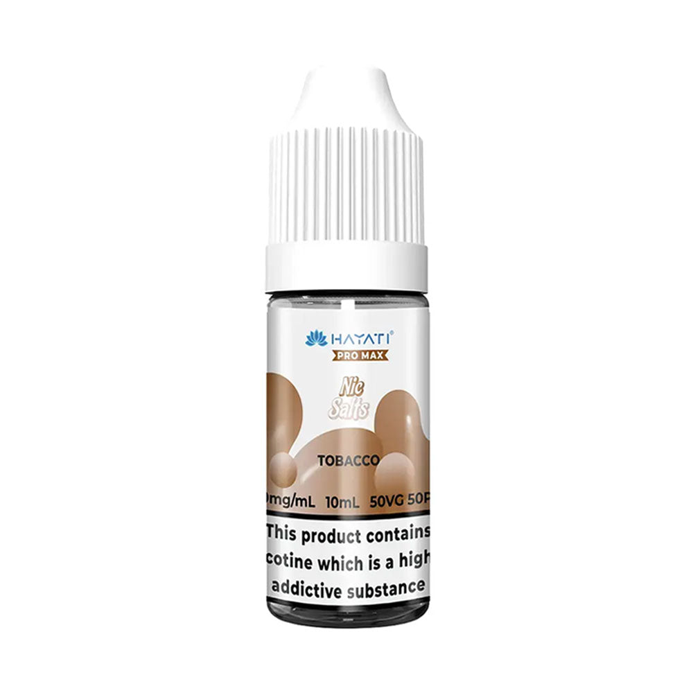 Tobacco Hayati Pro Max 10ml Nic Salt E Liquid