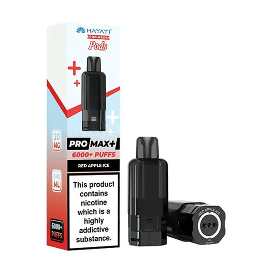 Hayati Pro Max Plus 6K Prefilled Pods - Red Apple Ice