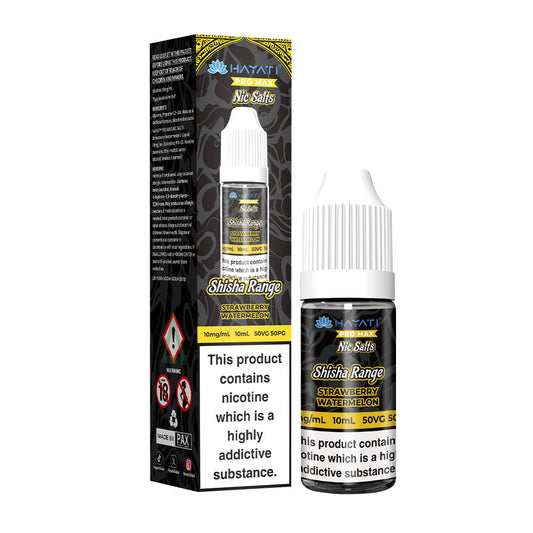 Strawberry Watermelon Hayati Pro Max Shisha Range 10ml Nic Salts E Liquid