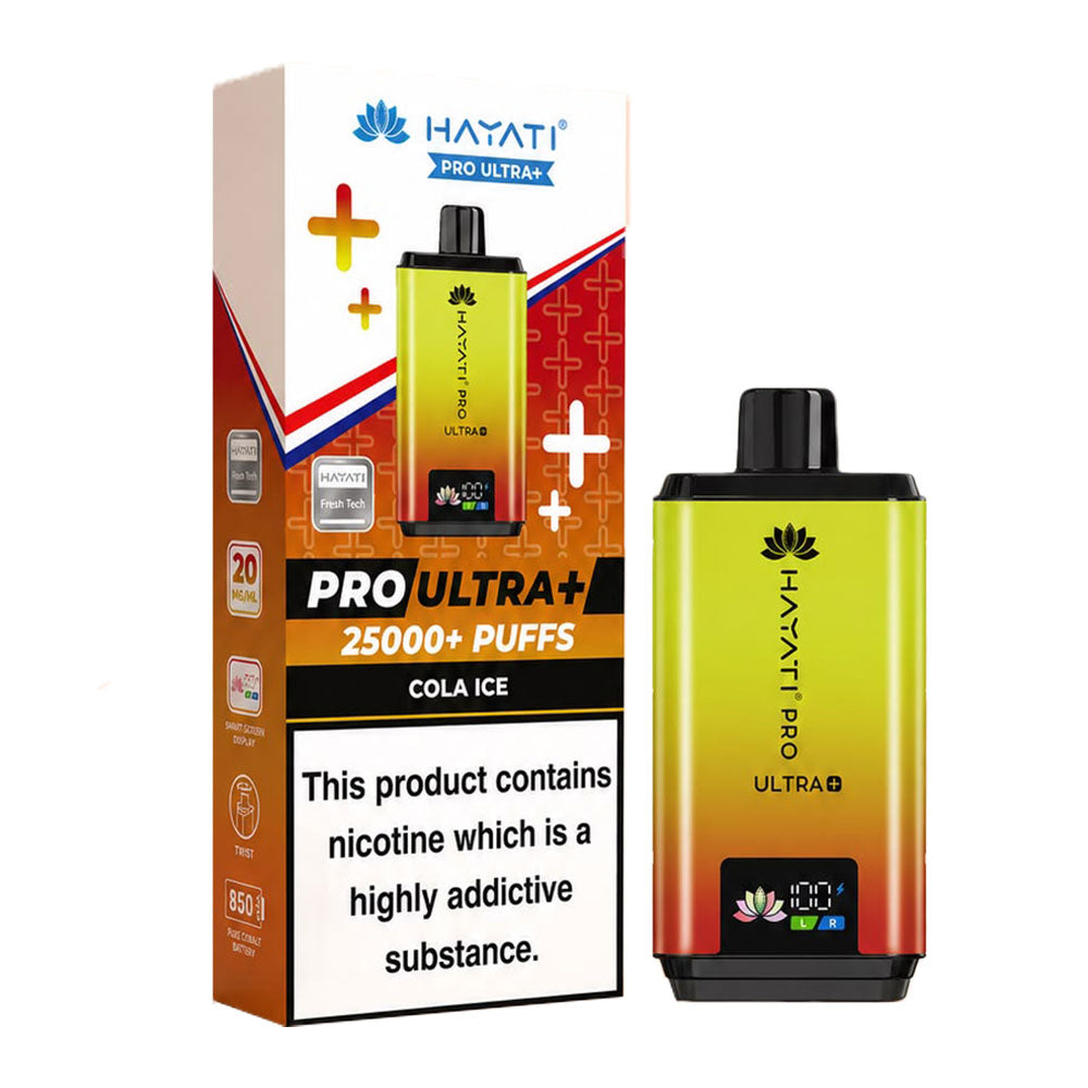Hayati Pro Ultra+ 25K Prefilled Vape Kit