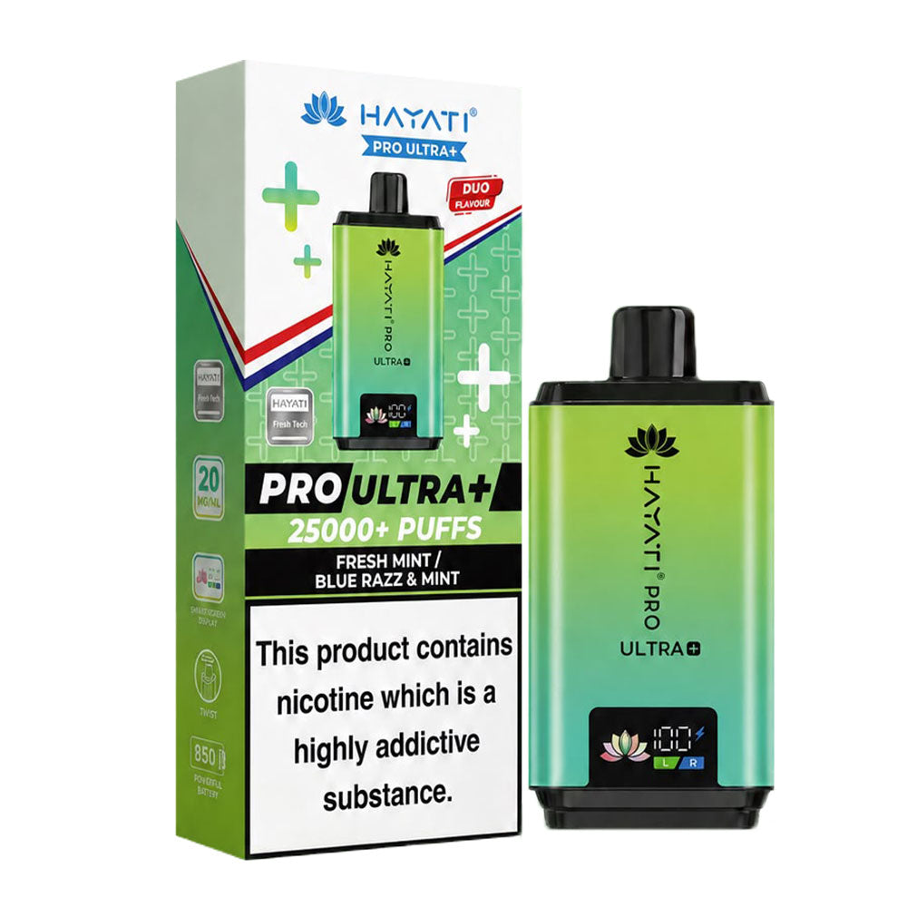 Hayati Pro Ultra+ 25K Prefilled Vape Kit