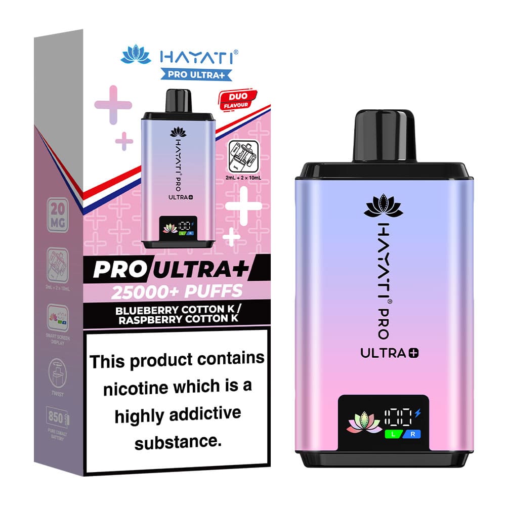 Hayati Pro Ultra Plus 25K - Blueberry Cotton