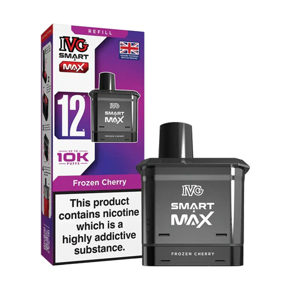 IVG Smart Max 10K Prefilled Pods - Frozen Cherry