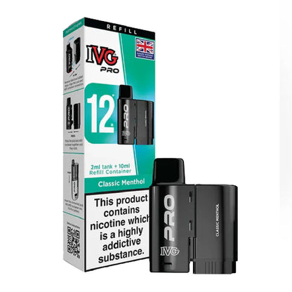 IVG Pro 12 Prefilled Pod - Classic Menthol