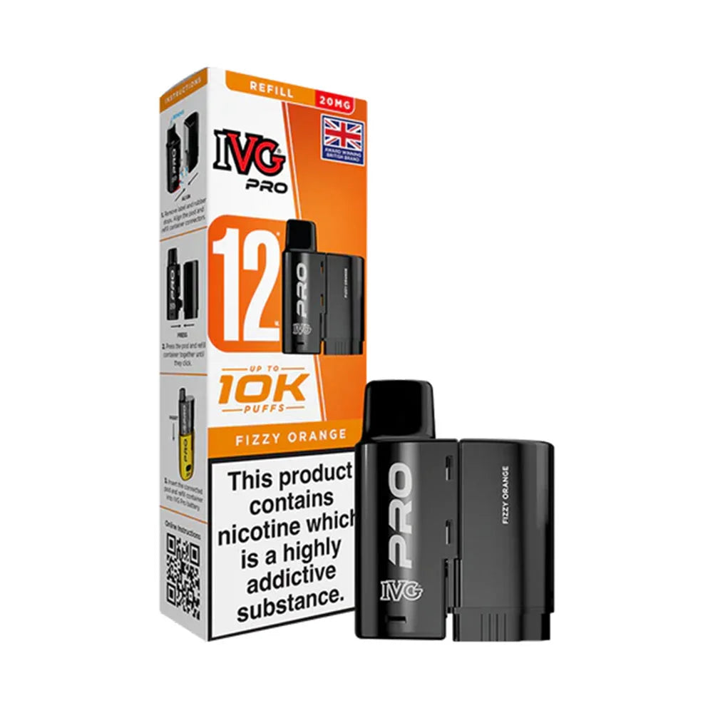 IVG Pro 12 Prefilled Pods - Fizzy Orange