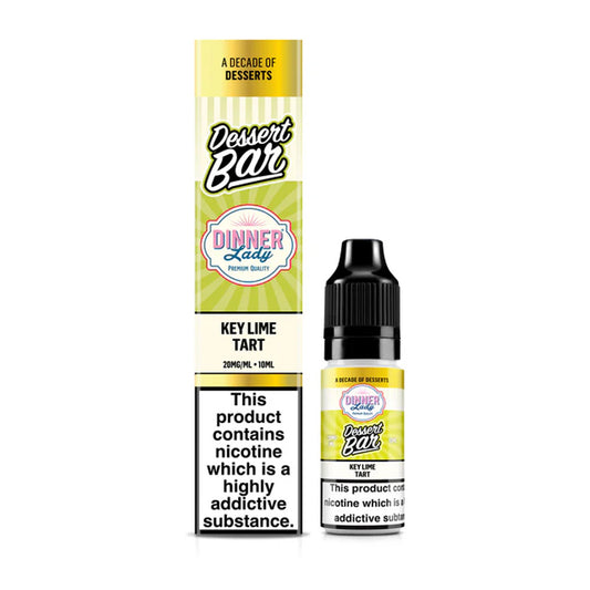 Key Lime Tart Dinner Lady Dessert Bar Salts 10ml Nic Salt Eliquid