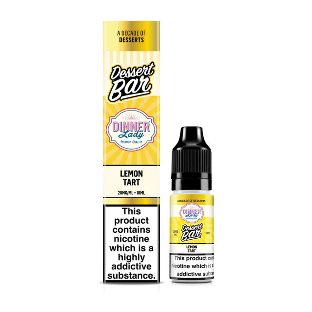 Lemon Tart Dinner Lady Dessert Bar Salts 10ml Nic Salt Eliquid