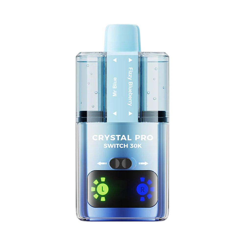 Crystal Pro Switch 30K - Mr Blue Fizzy Blueberry