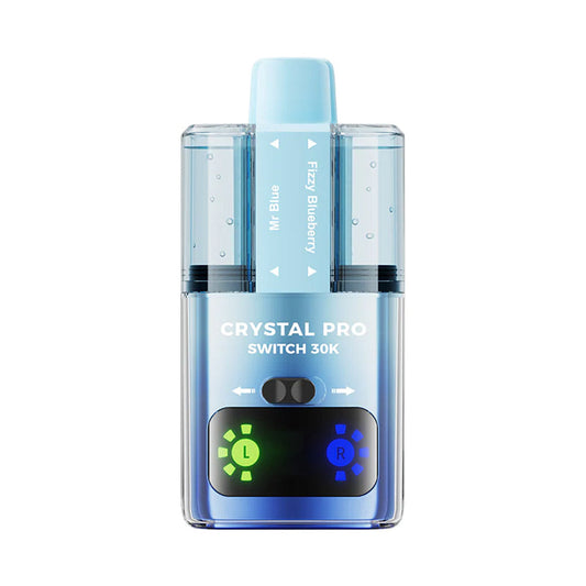Crystal Pro Switch 30K - Mr Blue Fizzy Blueberry