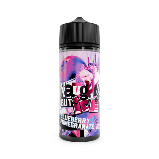Blueberry Pomegranate Ice Naughty Juice But Ice 100ml Shortfill Eliquid