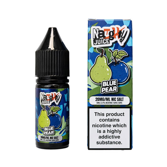 Blue Pear Naughty Juice 10ml Nic Salt E Liquid