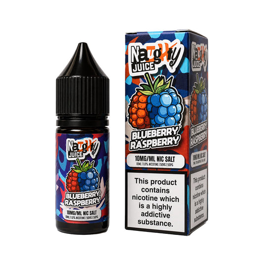 Blueberry Raspberry Naughty Juice 10ml Nic Salt E Liquid