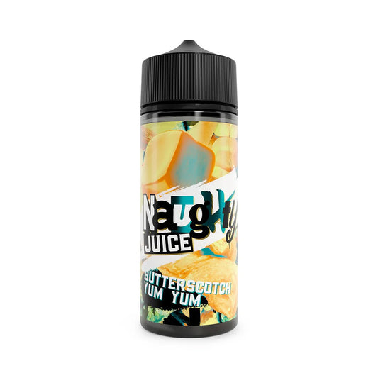 Butterscotch Yum Yum Naughty Juice 100ml Shortfill Eliquid