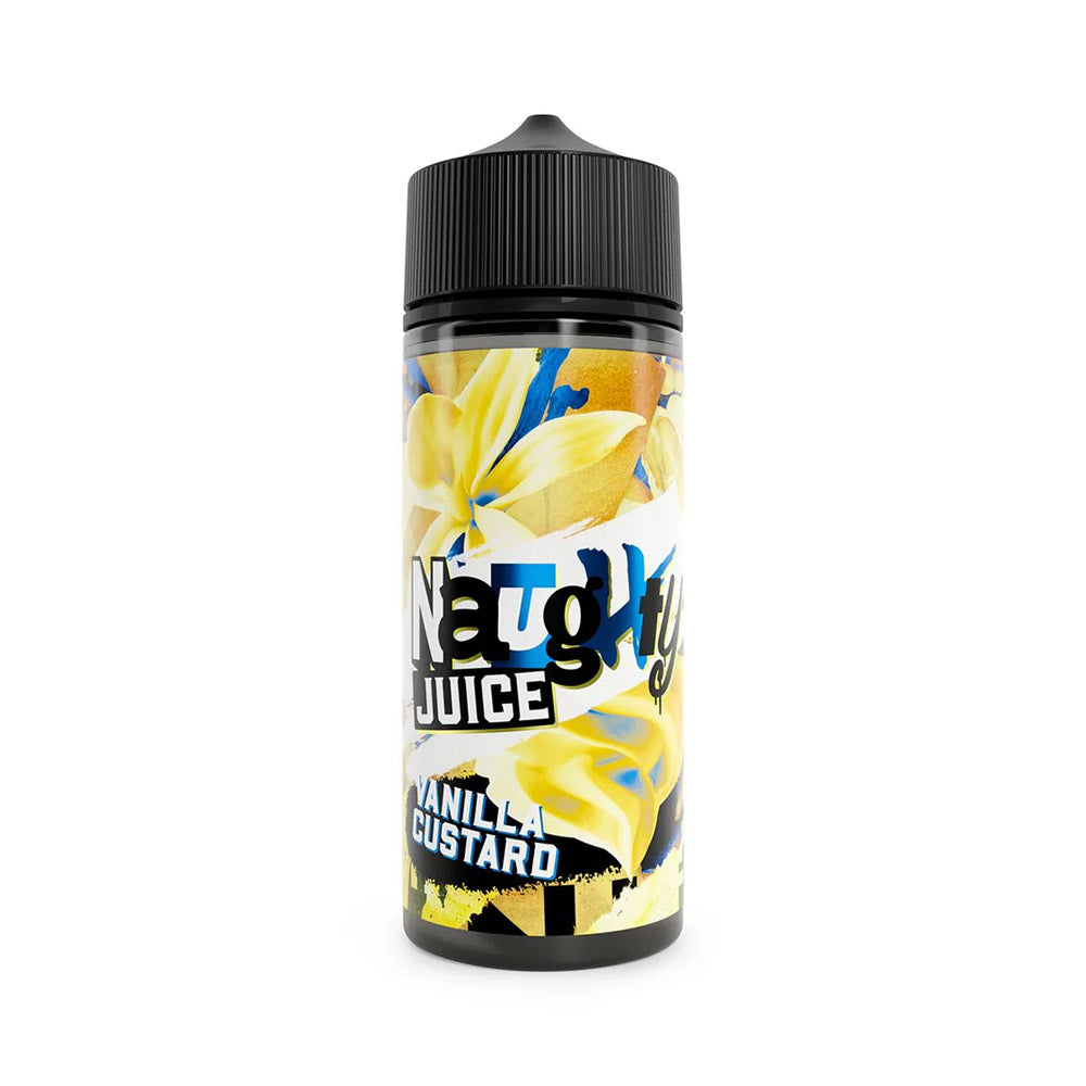 Vanilla Custard Naughty Juice 100ml Shortfill Eliquid