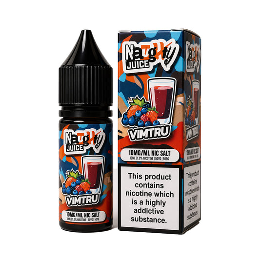 Vimtru Naughty Juice 10ml Nic Salt E Liquid