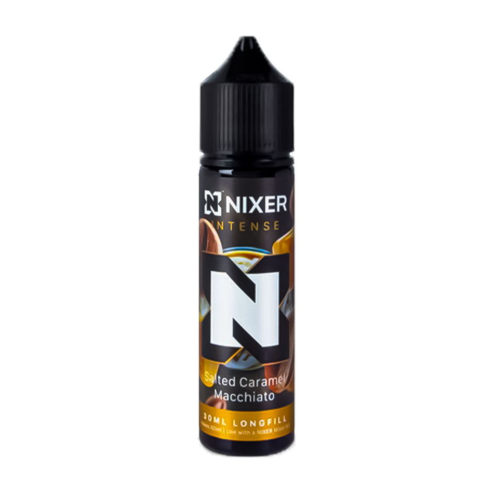 Salted Caramel Macchiato Nixer 60ml Longfill Concentrate Eliquid