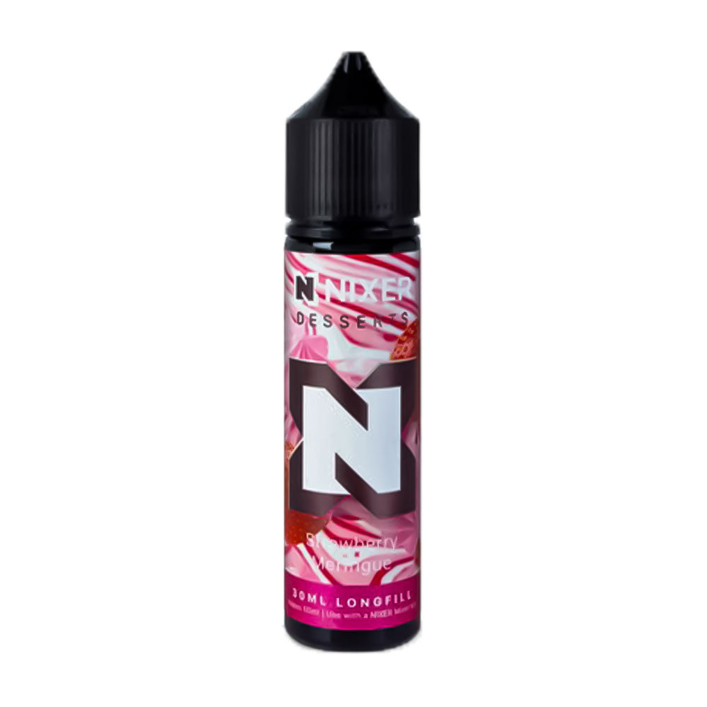 Strawberry Meringue Nixer 60ml Longfill Concentrate Eliquid