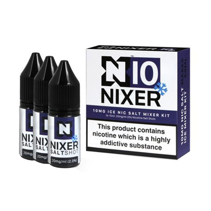 Nixer Nic Salt Mixer Kit 10ml E Liquid