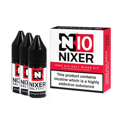 Nixer Nic Salt Mixer Kit 10ml E Liquid
