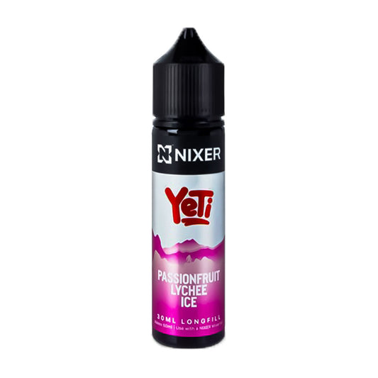 Passionfruit & Lychee Ice Nixer x Yeti 60ml Longfill Concentrate Eliquid