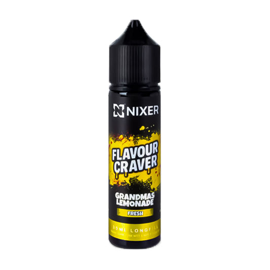 Grandmas Lemonade Nixer x Craver 60ml Longfill Concentrate Eliquid