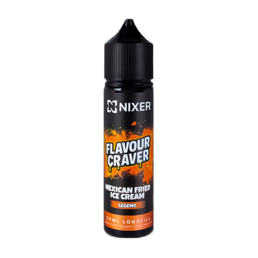 Mexican Fried Ice Cream Nixer x Craver 60ml Longfill Concentrate Eliquid