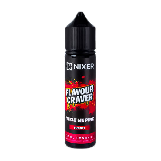 Tickle Me Pink Nixer x Craver 60ml Longfill Concentrate Eliquid
