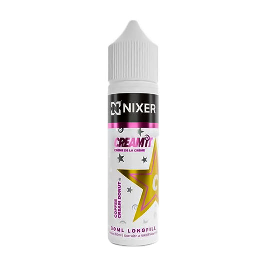 Coffee Cream Doughnut Nixer x Cream It 60ml Longfill Concentrate Eliquid