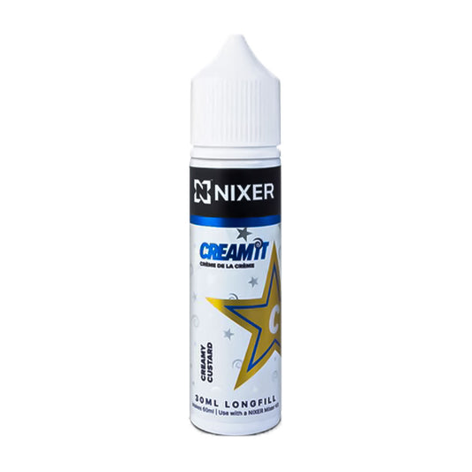 Creamy Custard Nixer x Cream It 60ml Longfill Concentrate Eliquid