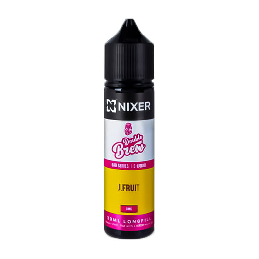 J Fruit Nixer x Double Brew 60ml Longfill Concentrate Eliquid
